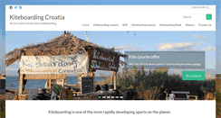 Desktop Screenshot of kiteboarding-croatia.com
